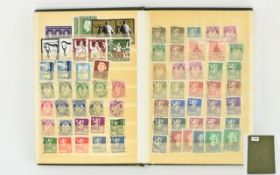 Good 8 Page A5 Stamp Stock Book with mostly stamps from Holland, Norway and Yugoslavia.