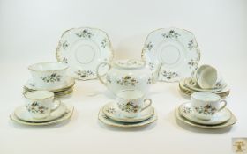 Phoenix China Part Teaset comprising tea