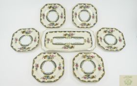 Noritake Serving Set comprising oblong d