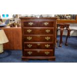 Chest Of Drawers Dark wood rectangular c