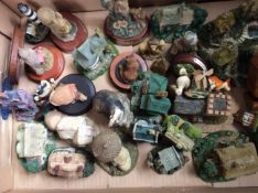 Box Of Assorted Lilliput Style Ornaments