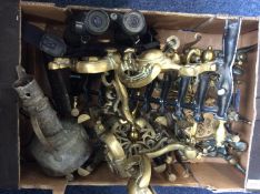 Collection Of Brass and Metal Items. App