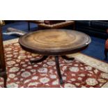 Large Circular Coffee Table Dark wood co