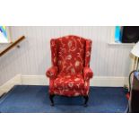 Bedroom Chair Wing back contemporary pl