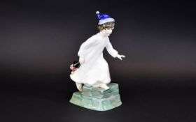 Royal Doulton Figure ' Nursery Rhymes ' Collection - We Willie Winkle. HN3031. Designer N. Hughes.