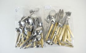 Collection Of Stainless Steel Flatware Marked 'Sollingen Germany' to include knives, forks,
