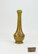 Martin Brothers Brown Salt glaze Vase. c.1890's. Impressed Marks to Underside R.W.