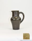 Martin Brothers Brown Salt Glaze Pottery Jug / Pitcher. c.1890.