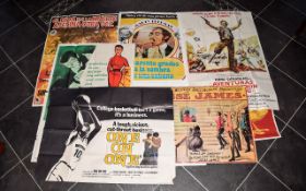 Film Posters (14) Nice collection. Mainly 50/60's. Top names include Marty Feldman, Kirk Douglas....