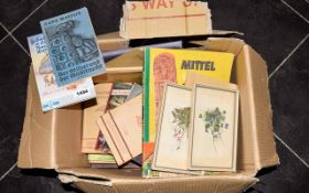 Collection Of German Books And School Text Books Approx 27 in total Dating from the late 1940's -