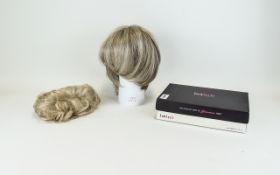 Wigs Two wigs by 'Natural Image' The first, style G101 Platinum Mist' The second,