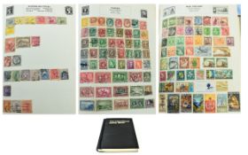 Stanley Gibbons Black International Stamp Album.