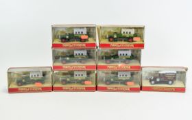Matchbox Diecast Collection Of 8 Models Of Yesteryear, Comprising Seven Y41 1932 Mercedes Benz