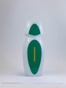 Rosenthal Avant Garde Studio Art Impressive Porcelain Vase with orange and green modernist graphic