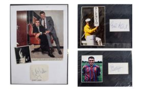 A Collection of Autographs / Photos of Sporting Personalities From The World of Football,
