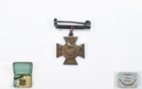 Victoria Cross Un-Named Original Miniature VC,