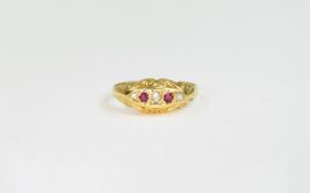 Antique 18ct Diamond Ring.