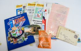 Collection Of Mixed Stamps and Paperback Album A varied collection to include small pocket book,