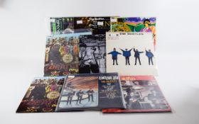Collection Of Vinyl Beatles Albums Approx 14 items in total to include Japanese editions of 'The