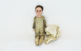 Armand Marseille German Bisque Shoulder Head Doll No 370.