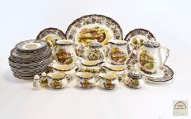 Royal Worcester Group Palissy "Game Series" Part Dinner Service,