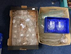 2 Boxes of Glassware.