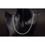 15.00ct Platinum Diamond Set Necklace Di