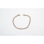 9ct Diamond Tennis Bracelet.