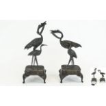 Japanese 19th Century - Realistic Pair o