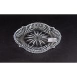 Waterford Crystal Dish Ornate oval dress