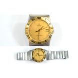 Gents 18ct / Steel Omega Collection Wris