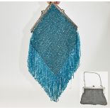 Art Deco Beaded Evening Bag 1920's heavi