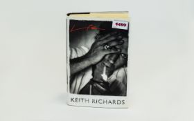 Keith Richards (The Rolling Stones) Autograph in his book 'Life' and dated 2010