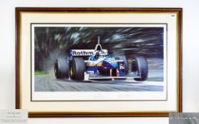 Gerald Coulson - Artist Pencil Signed Ltd Edition Colour Print - Titled ' On The Edge ' The Formula