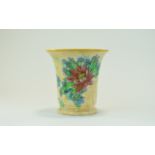 Royal Doulton Lustre Vase ' Water Lily ' Design. D.6343 on Lustre Ground. c.1930's. Stands 5.75