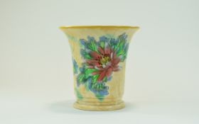 Royal Doulton Lustre Vase ' Water Lily ' Design. D.6343 on Lustre Ground. c.1930's. Stands 5.75