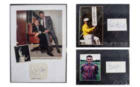 A Collection of Autographs / Photos of Sporting Personalities From The World of Football,