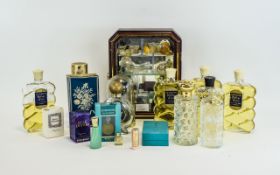 Mixed Lot Of Scent Bottles & Perfumes To Include Max Factor Primitif,