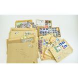 Collection of High Value GB Stamps On Paper.