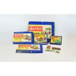 Bayko Building Outfit Five Boxed Construction Sets To Include Number 12, 13 & 14 + 0 & 0X, All In