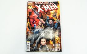 Stan Lee Autograph on X-Men comic also signed by Ian McKellen.