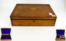 Mappin & Webb Large Wooden Boxed Canteen Of Cutlery Housed in impressive hinged wood box with brass