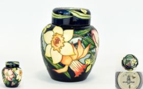 Moorcroft Ltd Edition Elizabeth II Golden Jubilee ( 2002 ) Lidded Ginger Jar,