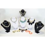 Small Quantity of Costume Necklaces,