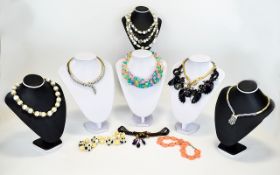 Small Quantity of Costume Necklaces,