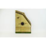 Antique Piano Harp/Zither Late 19th Century piano harp 'Edison No 5 Special' American model. Of