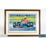 Michael Goodliff Artist Pencil Signed Ltd and Numbered Edition Colour Print.