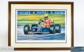 Michael Goodliff Artist Pencil Signed Ltd and Numbered Edition Colour Print.