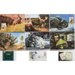 Wildlife of the 50 states - an FDC and postcard album with 50 different stamp covers and USPS