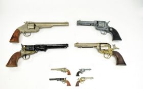 Collection Of 4 Replica Revolvers